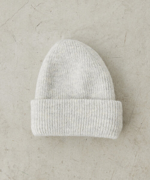 GALLARDAGALANTE（ガリャルダガランテ）の「リブニットワッチ（ハット・レディース・ライトグレー/ブラック・FREE）」の6枚目の写真