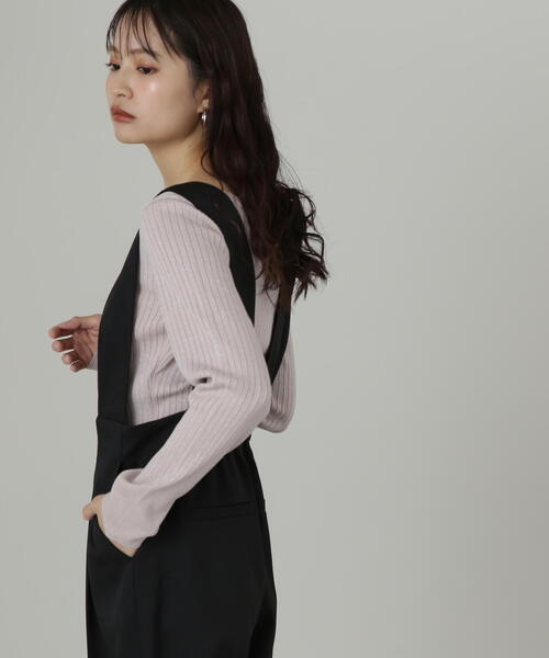 N.（N. Natural Beauty Basic）（エヌエヌナチュラルビューティーベーシック）の「ボートネックラメニット（ニット/セーター・レディース・オフホワイト/グレー/ブルー/ピンク・MEDIUM）」の22枚目の写真