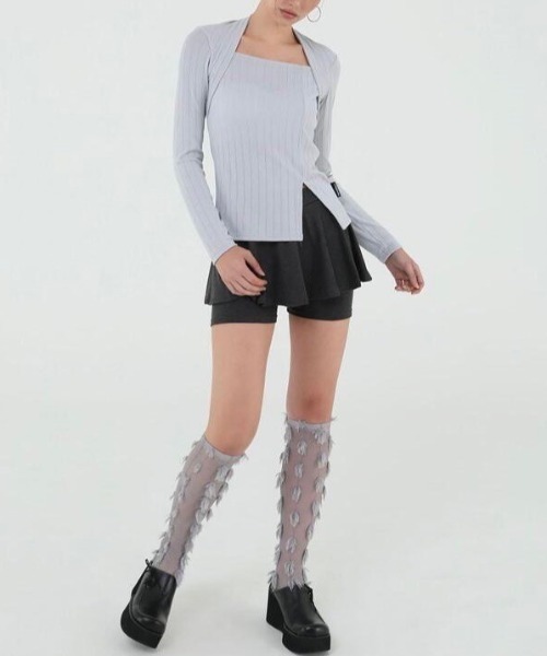 韓国ブランド Uglyshadow アグリーシャドウ US FLARE SKIRT PANTS フレアスカートパンツ ミニスカートパンツ ショートスカートパンツ 韓国ファッション 韓国ストリート ストリートファッション（スカート）｜UGLY SHADOW（アグリーシャドウ）