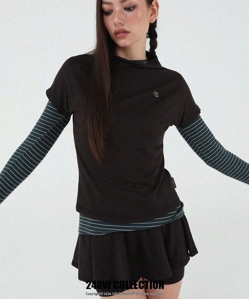 韓国ブランド Uglyshadow アグリーシャドウ US FLARE SKIRT PANTS フレアスカートパンツ ミニスカートパンツ ショートスカートパンツ 韓国ファッション 韓国ストリート ストリートファッション（スカート）｜UGLY SHADOW（アグリーシャドウ）