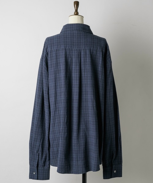 グッチ エンブロイダリー チェック柄 オーバーサイズ シャツ グッチ 17AW 478176 Z520F 国内正規品 ドラゴン刺繍 エンブロイ