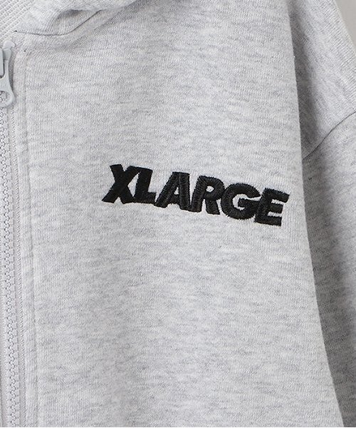 XLARGE KIDS（エクストララージキッズ）の「スランテッドOGゴリラジップパーカー（Tシャツ/カットソー・キッズ・トップグレー/ブラック/ネイビー・140cm/100cm/110cm/90cm/130cm/120cm/80ｃｍ）」の12枚目の写真