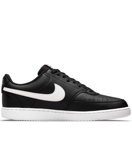 NIKE(ナイキ)の「ナイキ コート ビジョン LOW ネクスト ネイチャー メンズシューズ / Nike Court Vision Low Next Nature Men's Shoes DH2987-001 Black(スニーカー・メンズ・ブラック・24/24.5/25/25.5/26/26.5/27/27.5/28/28.5/30)」の3枚目の写真