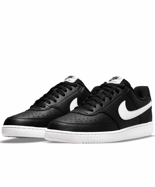 NIKE(ナイキ)の「ナイキ コート ビジョン LOW ネクスト ネイチャー メンズシューズ / Nike Court Vision Low Next Nature Men's Shoes DH2987-001 Black(スニーカー・メンズ・ブラック・24/24.5/25/25.5/26/26.5/27/27.5/28/28.5/30)」の5枚目の写真
