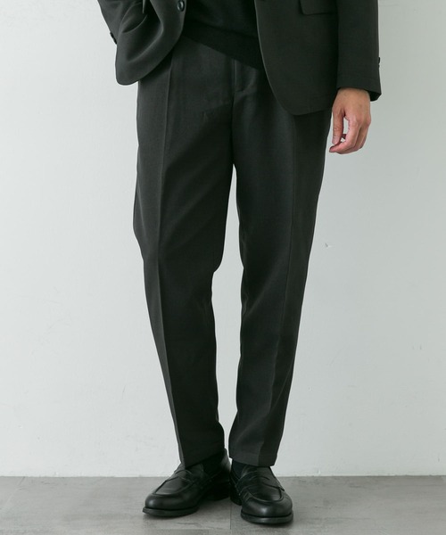 Re-HasH◆Made In Italy◆31◆ネイビー ストレッチ パンツ Re-HasH◇Made In Italy◇31◇ネイビー ストレッチ パンツ