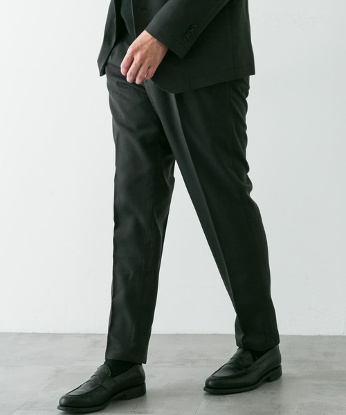 セール】LIFE STYLE TAILOR ウールライクソフトツイルストレッチ