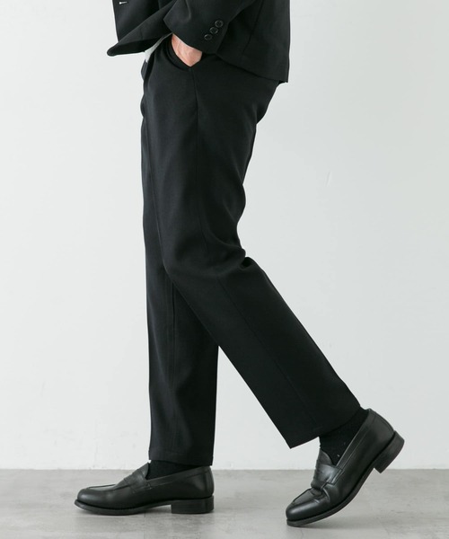セール】LIFE STYLE TAILOR ウールライクソフトツイルストレッチ