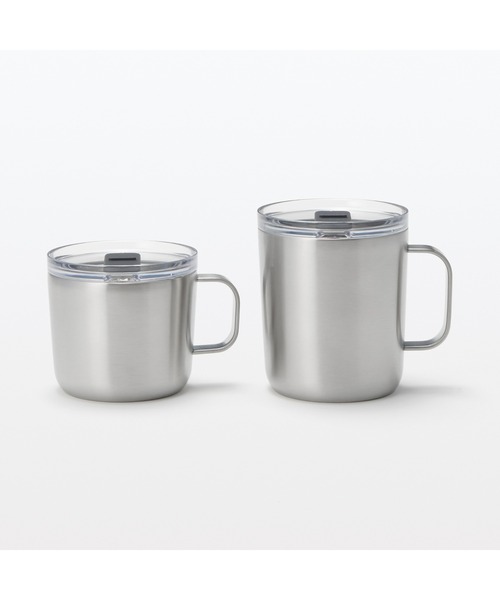 目盛り付き 保温保冷 蓋付きマグカップ 250mL（グラス/マグカップ