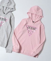 Guess（ゲス）の「GUESS HOODED LS FLEECE_CORE パーカー（パーカー）」