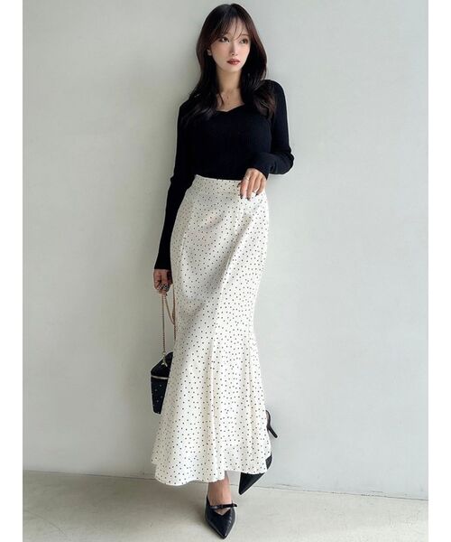 RESEXXY（リゼクシー）の「ラグランニットトップス（ニット/セーター・レディース・ブラック/その他1/ピンク/ライトグレー・FREE）」の14枚目の写真