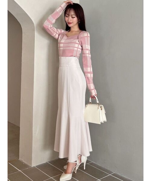 RESEXXY（リゼクシー）の「ラグランニットトップス（ニット/セーター・レディース・ブラック/その他1/ピンク/ライトグレー・FREE）」の19枚目の写真