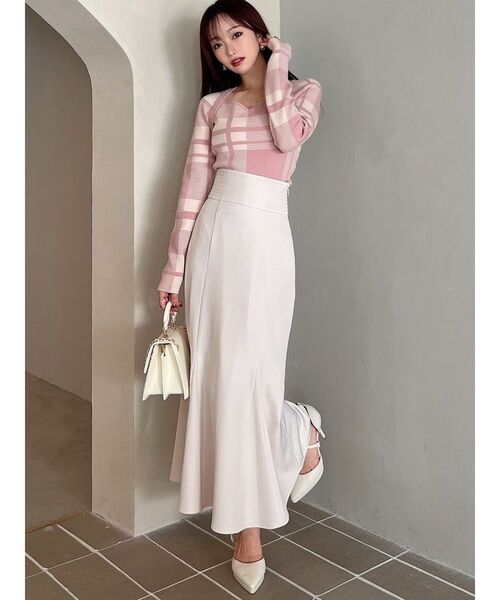 RESEXXY（リゼクシー）の「ラグランニットトップス（ニット/セーター・レディース・ブラック/その他1/ピンク/ライトグレー・FREE）」の20枚目の写真