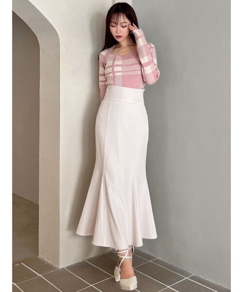 RESEXXY（リゼクシー）の「ラグランニットトップス（ニット/セーター・レディース・ブラック/その他1/ピンク/ライトグレー・FREE）」の21枚目の写真