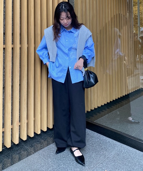 Another Branch olive des olive（アナザーブランチオリーブデオリーブ）の「【WEB限定】キレイ見えスウェットパンツ（スウェットパンツ・レディース・ブラック/グレー/アイボリー・SMALL/MEDIUM）」の15枚目の写真