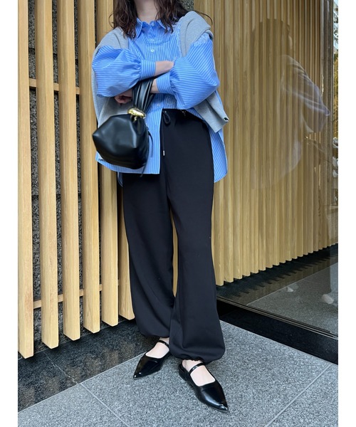 Another Branch olive des olive（アナザーブランチオリーブデオリーブ）の「【WEB限定】キレイ見えスウェットパンツ（スウェットパンツ・レディース・ブラック/グレー/アイボリー・SMALL/MEDIUM）」の17枚目の写真