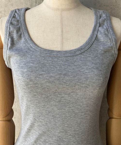 meJane（ミージェーン）の「オーバースウェットフーディー×プリーツミニスカート×タンクトップ ３点セットアップ（セットアップ・レディース・ホワイト/グレー・M/L）」の22枚目の写真