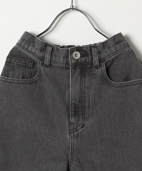 LEPSIM(レプシィム)の「【KIDS】カーブデニムパンツ 283533(デニムパンツ・キッズ・ブルー/チャコールグレー・120/140)」の4枚目の写真