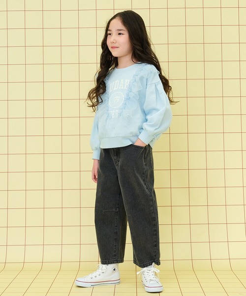 LEPSIM(レプシィム)の「【KIDS】カーブデニムパンツ 283533(デニムパンツ・キッズ・ブルー/チャコールグレー・120/140)」の19枚目の写真