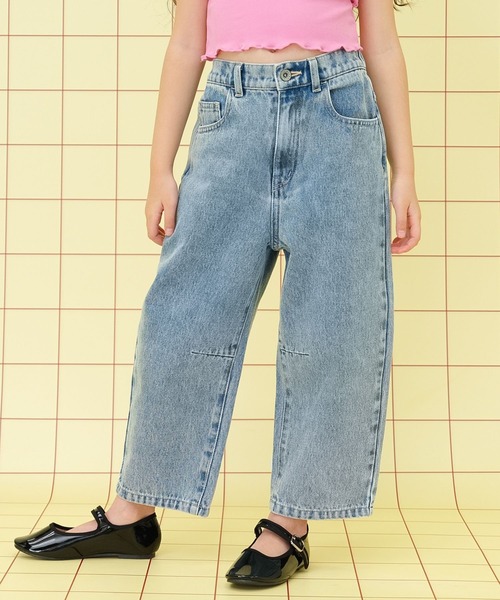 LEPSIM(レプシィム)の「【KIDS】カーブデニムパンツ 283533(デニムパンツ・キッズ・ブルー/チャコールグレー・120/140)」の20枚目の写真