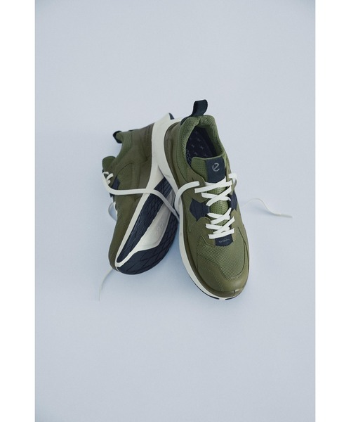ECCO(エコー)の「ECCO バイオム 2.2 本革 メンズ GORETEX 防水 アスレジャースニーカー(スニーカー・メンズ・グリーン系その他・41/42/43)」の7枚目の写真