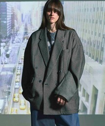 《UNISEX》【LIMITED EDITION】Prime-Over Double Tailored Jacket/プライムオーバーダブルテーラードジャケット【MAISON SPECIAL/メゾンスペシャル】