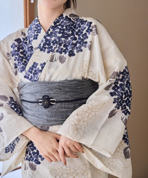hinari×utatane浴衣セット hinari 浴衣 × utatane浴衣セット 牡丹 レディース : ZOZOTOWN