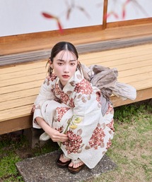 hinari×utatane 浴衣セット hinari × utatane浴衣セット 紫陽花