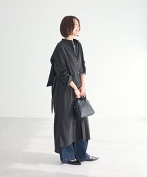 CRAFT STANDARD BOUTIQUE | レイヤード風シャツワンピース(シャツワンピース)