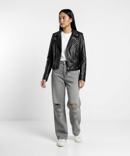 London Denim(ロンドンデニム)の「London Denim (Grange) Boy friend Crush(デニムパンツ・レディース・グレー系その他・S/L/LL/M)」の6枚目の写真