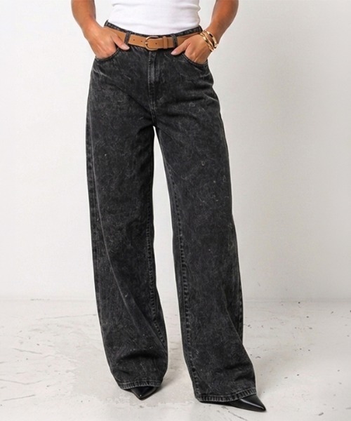 London Denim(ロンドンデニム)の「London Denim (Grange) Boy friend Crush(デニムパンツ・レディース・グレー系その他/ブラック系その他3/ブラック・S/L/LL/M)」の12枚目の写真