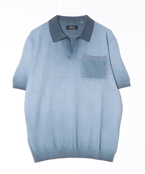 Cotton POLO короткий рукав вязаное поло