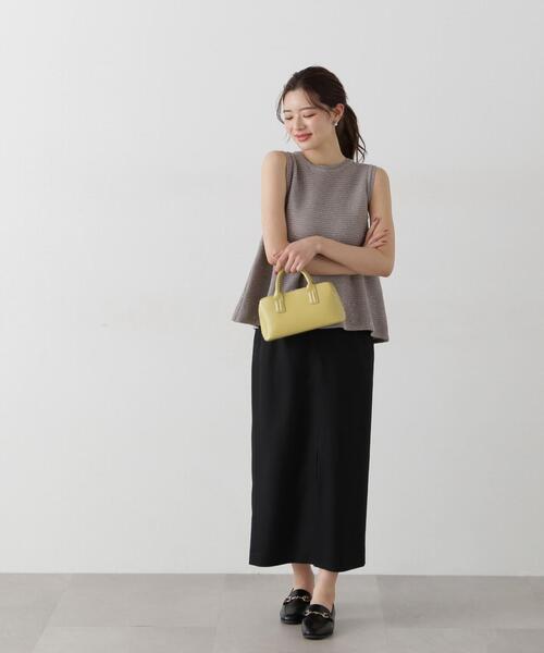 PROPORTION BODY DRESSING(プロポーションボディドレッシング)の「ナロースリットスカート / 1215120312(スカート・レディース・ホワイト系その他/ベージュ/ブラック・SMALL/MEDIUM)」の17枚目の写真