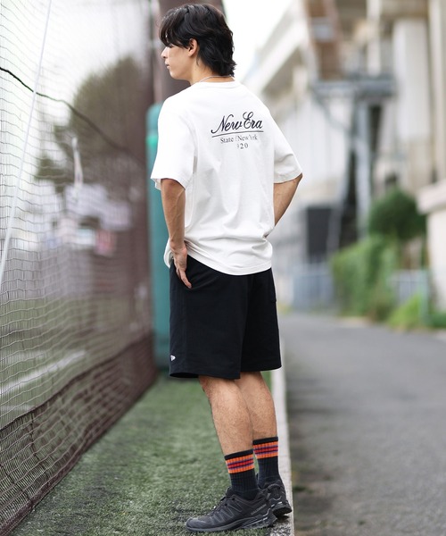 NEW ERA ポロシャツとショートパンツセット NEW ERA ニューエラ ショートパンツ メンズ ショーツ ハーフ