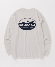 KAVU/カブー Surf Logo Tee (Pigment)/サーフロゴティー