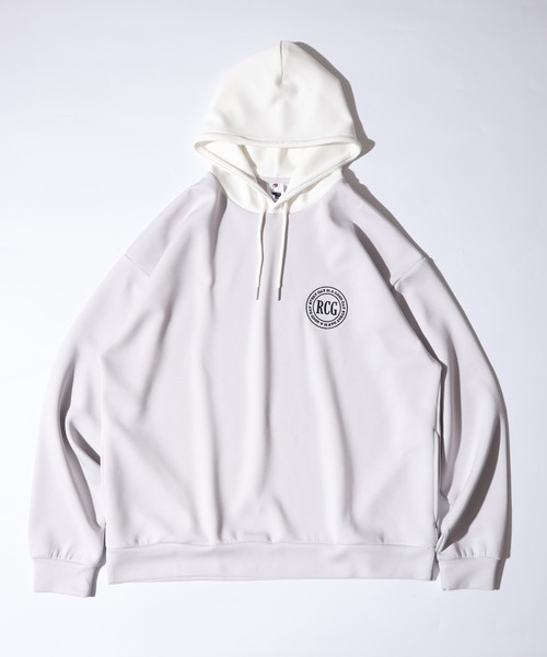 Red Cap Girl（レッドキャプガール）の「RED CAP GIRL ダンボールニットバックプリントHOODIE（パーカー・メンズ・ブラック/ブルー/グレー/ホワイト・M/L/LL）」の4枚目の写真