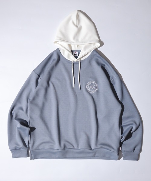Red Cap Girl（レッドキャプガール）の「RED CAP GIRL ダンボールニットバックプリントHOODIE（パーカー・メンズ・ブラック/ブルー/グレー/ホワイト・M/L/LL）」の7枚目の写真