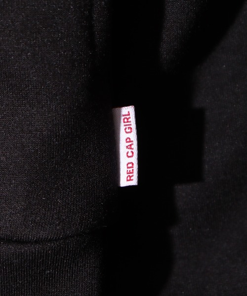 Red Cap Girl（レッドキャプガール）の「RED CAP GIRL ダンボールニットバックプリントHOODIE（パーカー・メンズ・ブラック/ブルー/グレー/ホワイト・M/L/LL）」の12枚目の写真