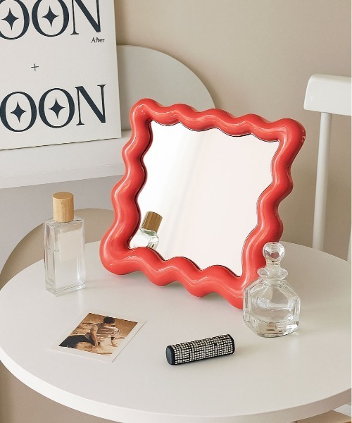 セール】【 ammy. / エイミードット 】 うねうね カラーフレーム 卓上