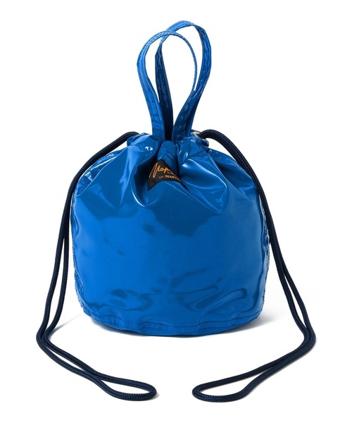 BEAMS BOY（ビームスボーイ）の「【別注】NAPRON / エナメル ミニ ペイシェント バッグ（トートバッグ・レディース・レッド/ブルー/ブラック・ONE SIZE）」の4枚目の写真