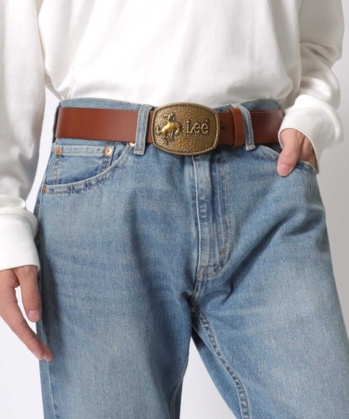 セール】Lee/リー 40mm 本革 トップバックル レザールベルト