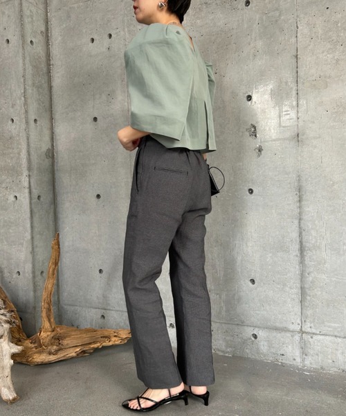 Chaos（カオス）の「Chaos(カオス)/サッサーラパンツ　◆セットアップ可◆（その他パンツ・レディース・ブラック・36/38）」の5枚目の写真