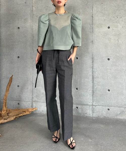 Chaos（カオス）の「Chaos(カオス)/サッサーラパンツ　◆セットアップ可◆（その他パンツ・レディース・ブラック・36/38）」の7枚目の写真