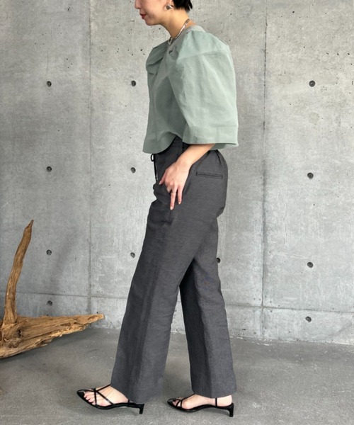 Chaos（カオス）の「Chaos(カオス)/サッサーラパンツ　◆セットアップ可◆（その他パンツ・レディース・ブラック・36/38）」の8枚目の写真