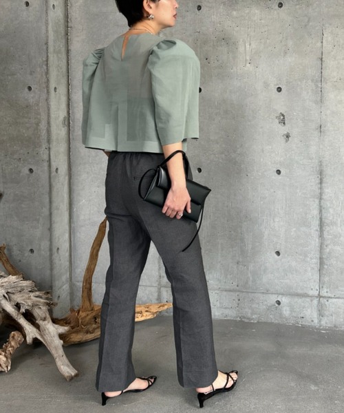 Chaos（カオス）の「Chaos(カオス)/サッサーラパンツ　◆セットアップ可◆（その他パンツ・レディース・ブラック・36/38）」の9枚目の写真