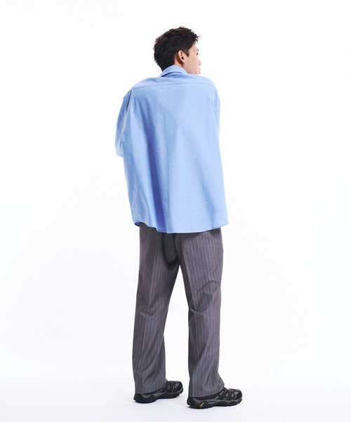THE BOLDMAN(ザ ボールドマン)の「Loose Shirts / ルーズ半袖シャツ(シャツ/ブラウス・メンズ・ホワイト/ブルー/ブラック/サックスブルー・MEDIUM/LARGE)」の22枚目の写真