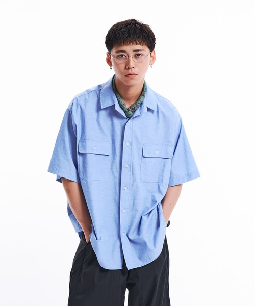 Decembermay 半袖シャツ DECEMBERMAY ポロシャツ Comfortable Highneck Shirt メンズ