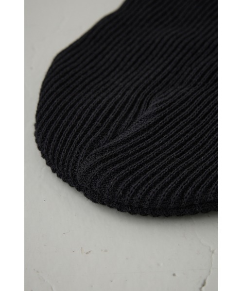 AZUL by moussy（アズールバイマウジー）の「ルーズ2WAYニットキャップ（ニットキャップ/ビーニー・メンズ・ライトグレー/ブラック・FREE）」の11枚目の写真