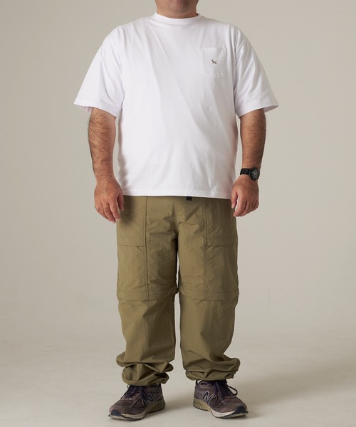 Eddie Bauer（エディーバウアー）の「ワンポイント ポケット Tシャツ（Tシャツ/カットソー・メンズ・ベージュ/サックスブルー/ライム/ピンク/ライトイエロー/ネイビー/ホワイト/ブラック・S/XL/L/M/XXL）」の20枚目の写真