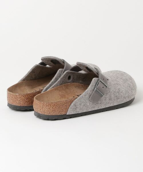 BIRKENSTOCK(ビルケンシュトック)の「【公式】ビルケンシュトック Boston/ボストン レザー/テキスタイル/フェルト(サンダル・メンズ・ライトグレー・25cm【レギュラー幅】/26cm【レギュラー幅】/26.5cm【レギュラー幅】/27cm【レギュラー幅】/28cm【レギュラー幅】/28.5cm【レギュラー幅】)」の7枚目の写真
