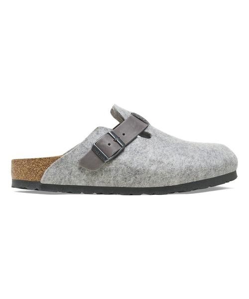 BIRKENSTOCK(ビルケンシュトック)の「【公式】ビルケンシュトック Boston/ボストン レザー/テキスタイル/フェルト(サンダル・メンズ・ライトグレー・25cm【レギュラー幅】/26cm【レギュラー幅】/26.5cm【レギュラー幅】/27cm【レギュラー幅】/28cm【レギュラー幅】/28.5cm【レギュラー幅】)」の5枚目の写真